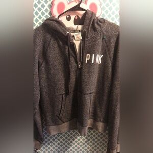 PINK grey sweater in great conditions